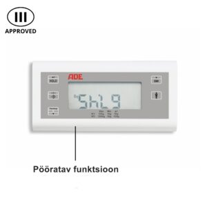 Elektrooniline kaal, madal sammasnäidik, III klass - Image 4