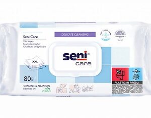 Niisutatud salvrätikud Seni Care N80