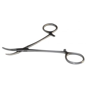 Halstead klemmid 13 cm, kõverad